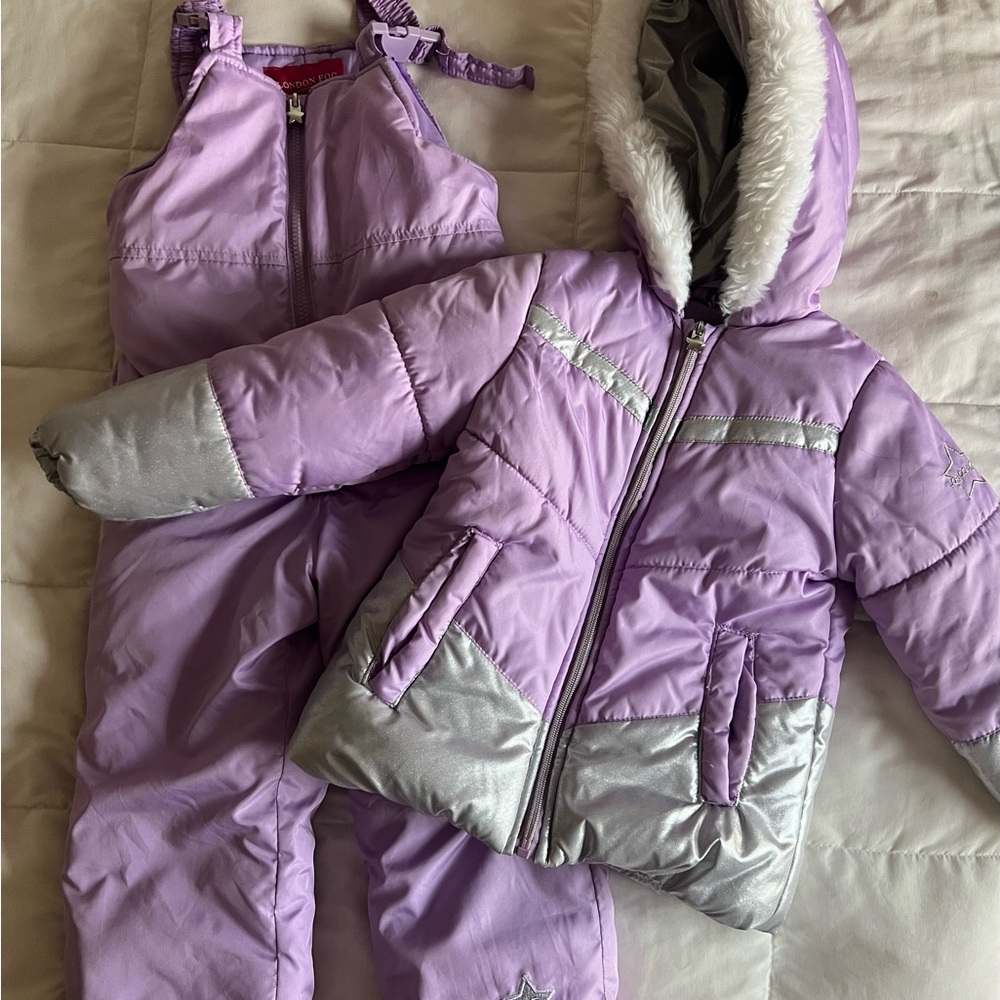 Snowsuit Set ❄️ purple & silver